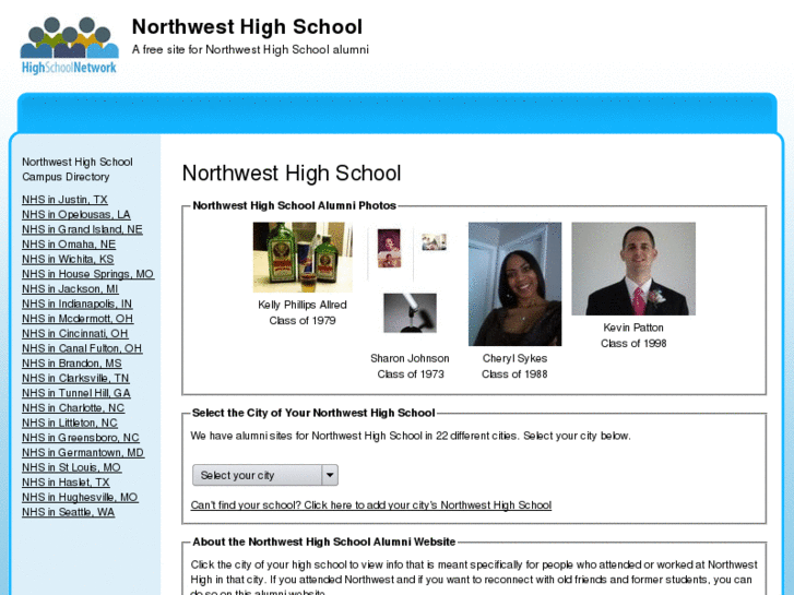 www.northwesthighschoolalumni.com