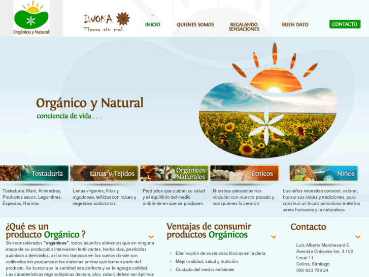 www.organicoynatural.cl