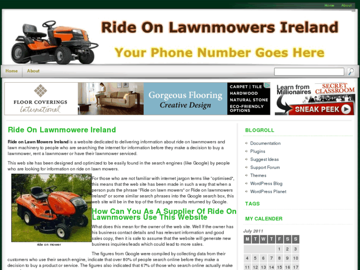 www.rideonlawnmowersireland.com