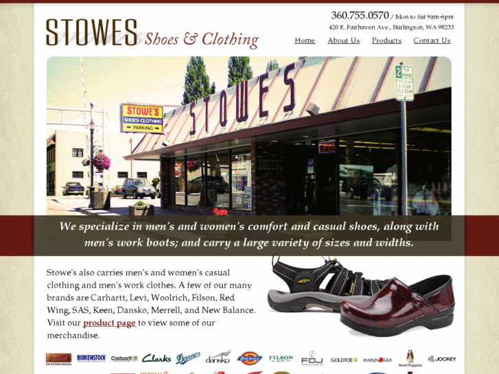 www.stowesshoesandclothing.com