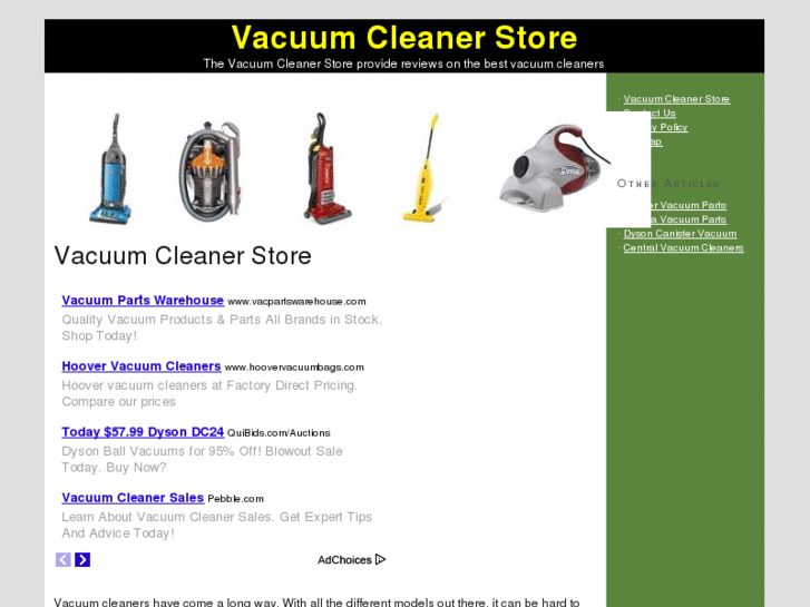 www.vacuumcleanerstore.org