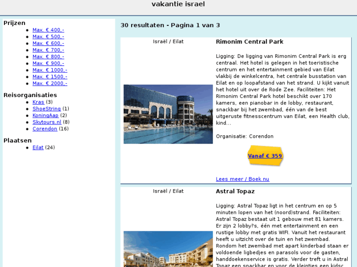 www.vakantie-israel.com