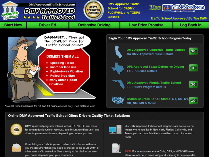 www.dmvapprovedtrafficschool.com