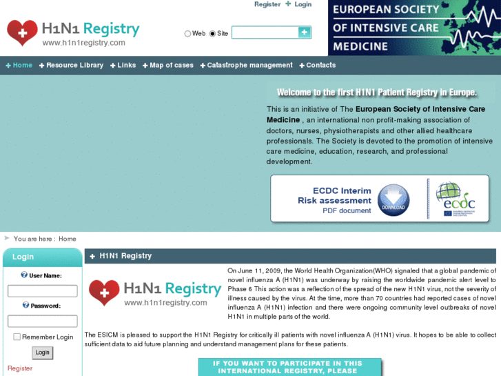 www.h1n1registry.com