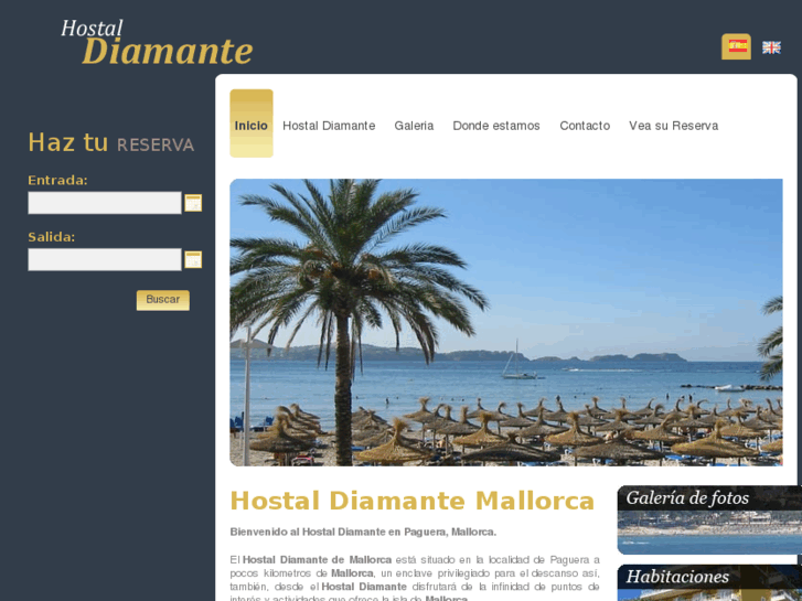 www.hostaldiamantemallorca.com