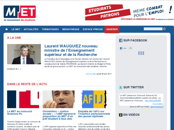 www.mouvement-etudiant.com