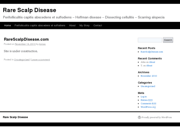 www.rarescalpdisease.com