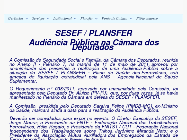 www.sesef.com.br