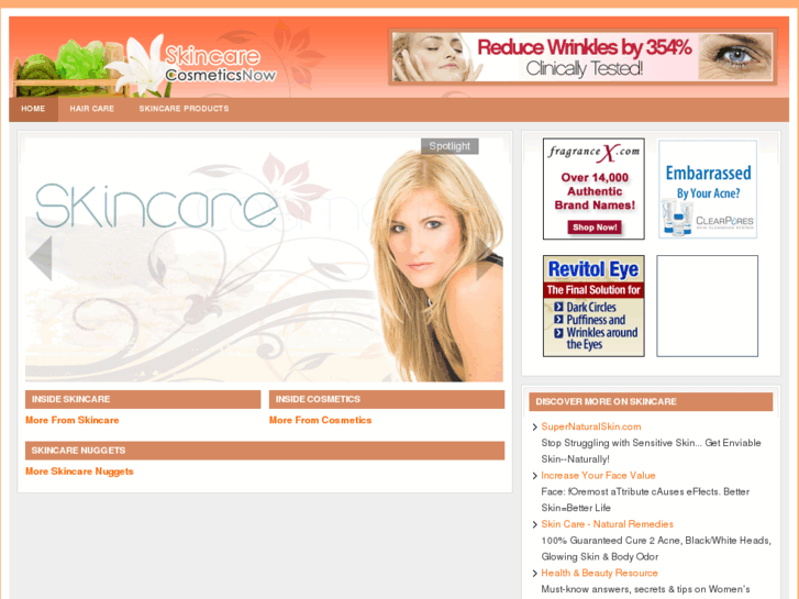 www.skincarecosmeticsnow.com