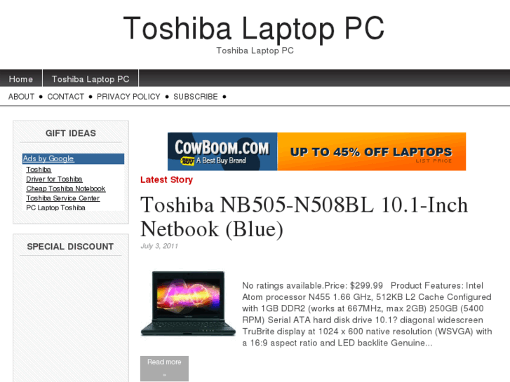 www.toshibalaptoppc.com