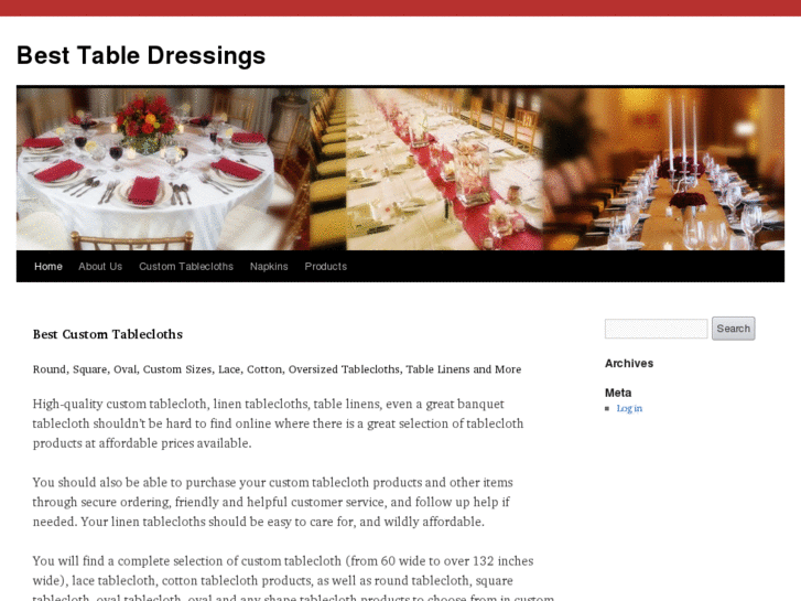 www.besttabledressings.com