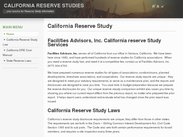 www.californiareservestudy.com