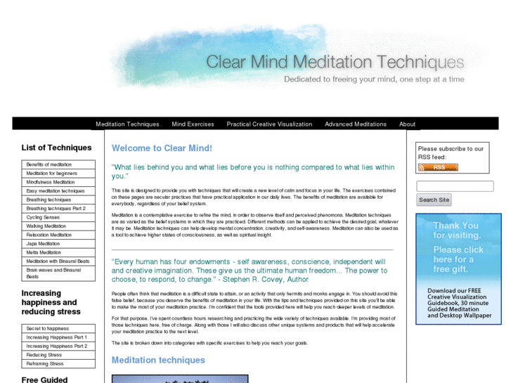 www.clear-mind-meditation-techniques.com