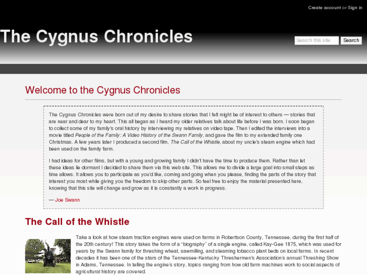 www.cygnuschronicles.com