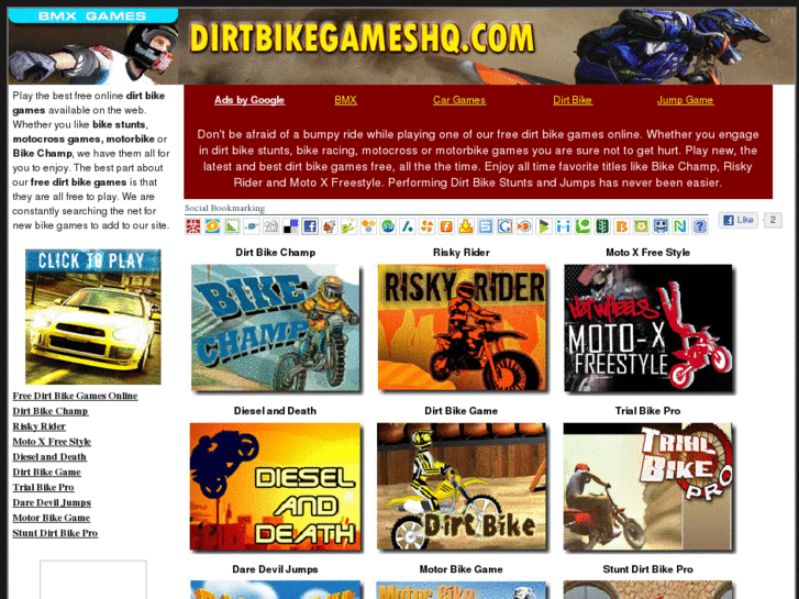 www.dirtbikegameshq.com