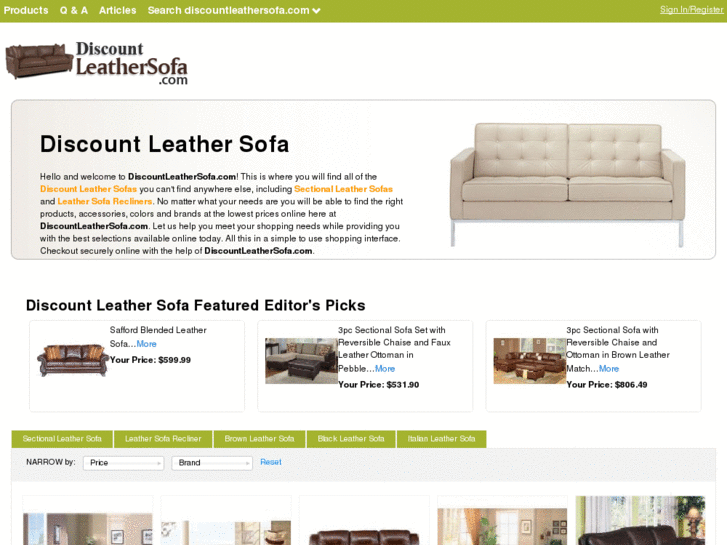 www.discountleathersofa.com