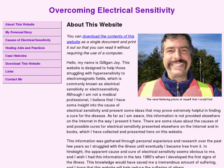 www.electrical-sensitivity.info