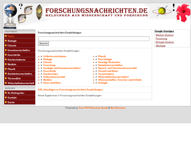 www.forschungsnachrichten-empfehlungen.de