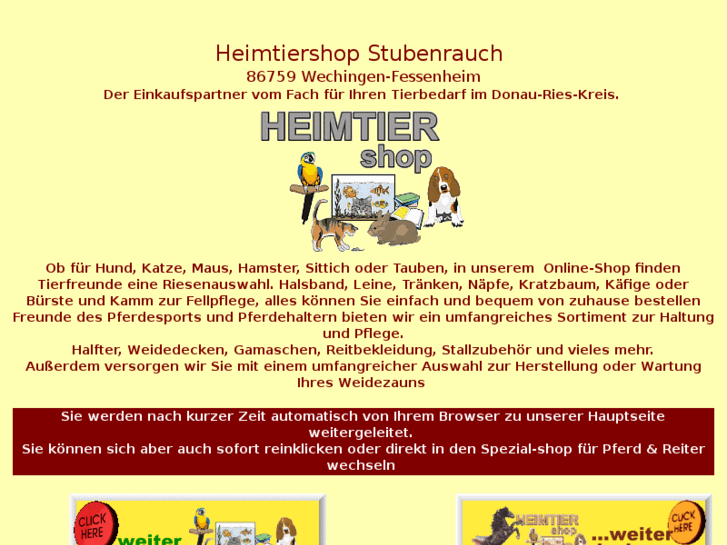 www.heimtiershop.com