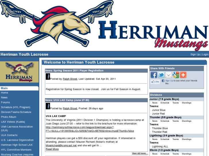 www.herrimanyouthlacrosse.com