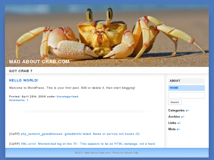 www.madaboutcrab.com