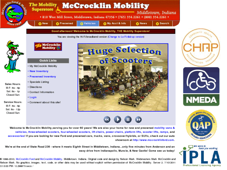 www.mccrocklinmobility.com