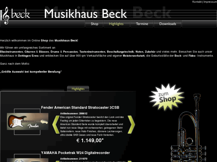 www.musikshop-beck.de