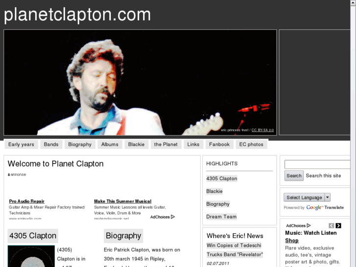 www.planetclapton.com