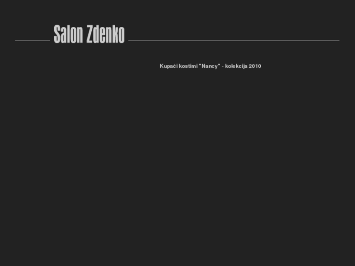 www.salon-zdenko.com