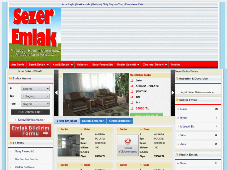 www.sezer-emlak.com