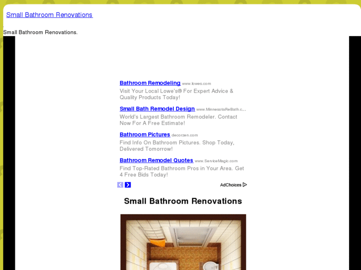 www.smallbathroomrenovations.com