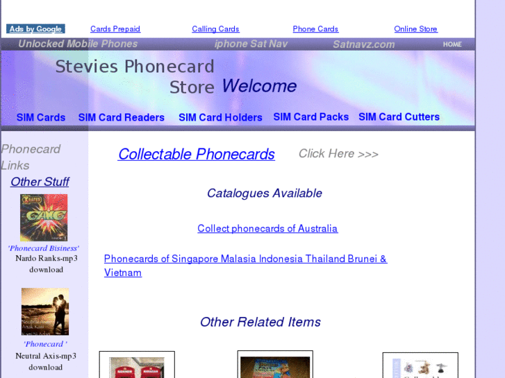 www.stevies-phonecard-store.co.uk