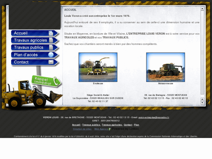 www.veron-travaux-agricoles.com