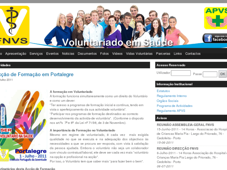 www.voluntariadoemsaude.org