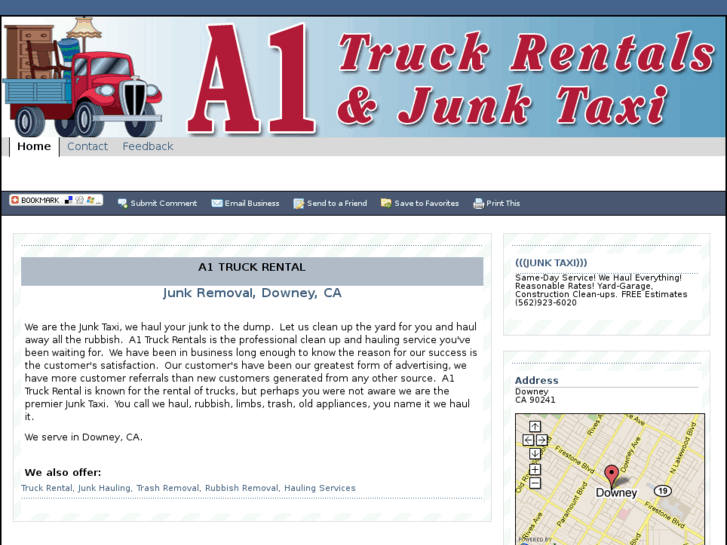 www.a1truckrentals.net