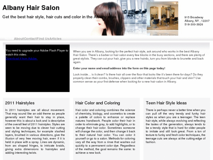 www.albanyhairsalon.com