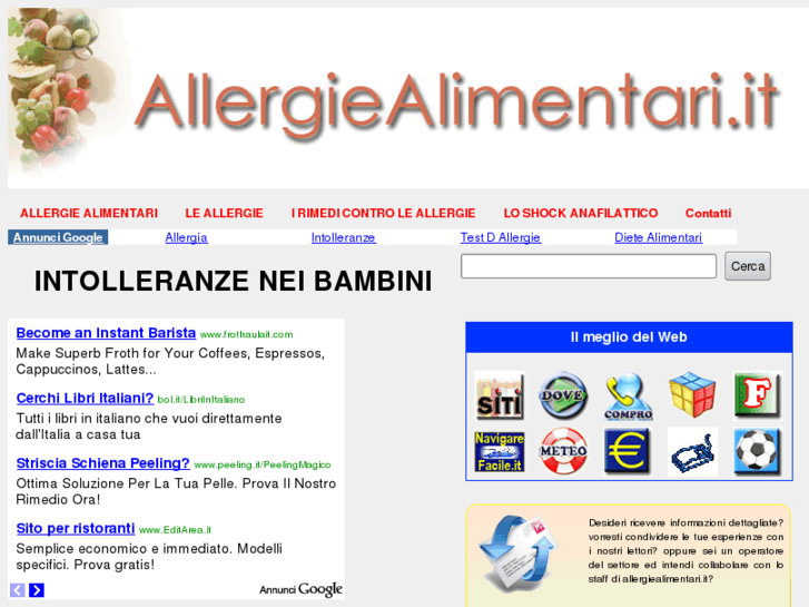 www.allergiealimentari.it