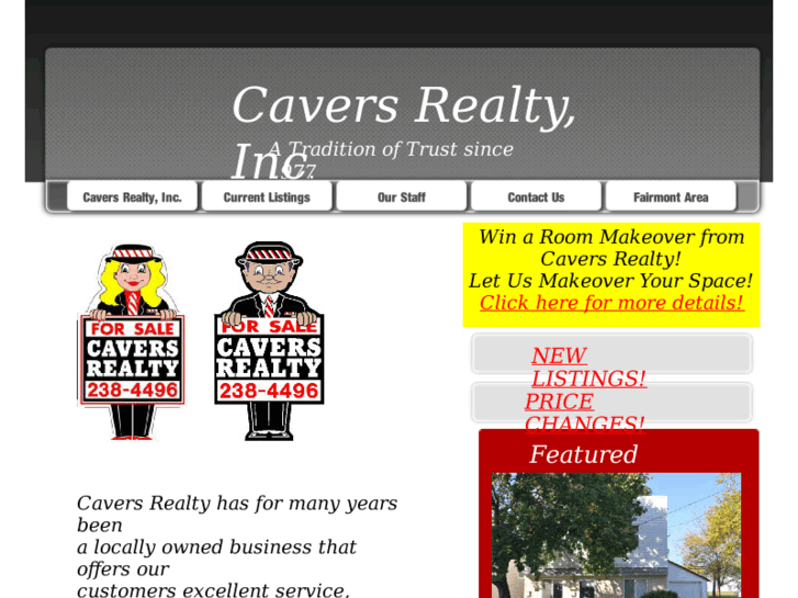 www.caversrealty.com