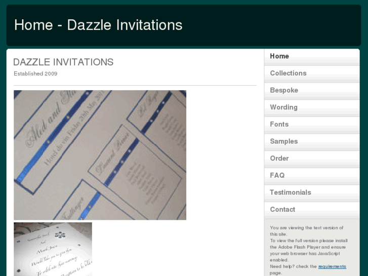 www.dazzleinvitations.com