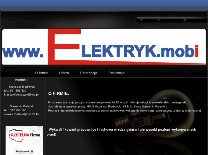 www.elektryk.mobi