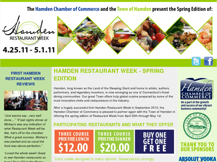 www.hamdenrestaurantweek.com