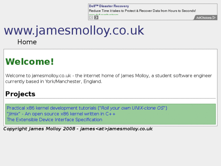 www.jamesmolloy.co.uk