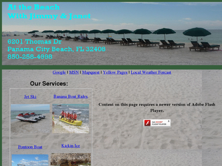 www.jimmyandjanetatpcbeach.com