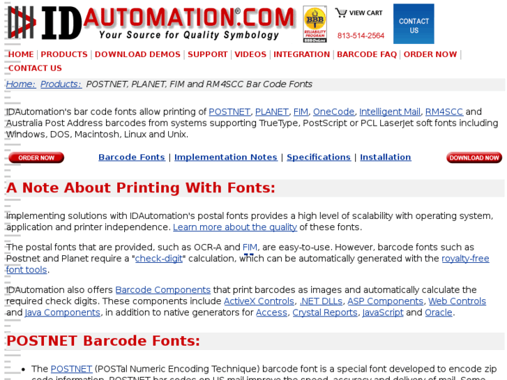 www.postnetfonts.com