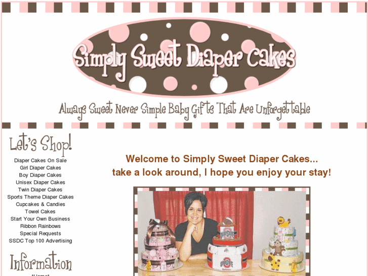 www.simplysweetdiapercakes.com