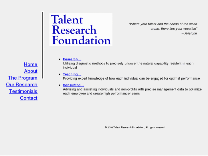 www.talentresearch.info