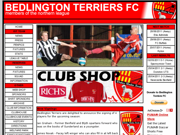 www.bedlingtonterriersfc.com