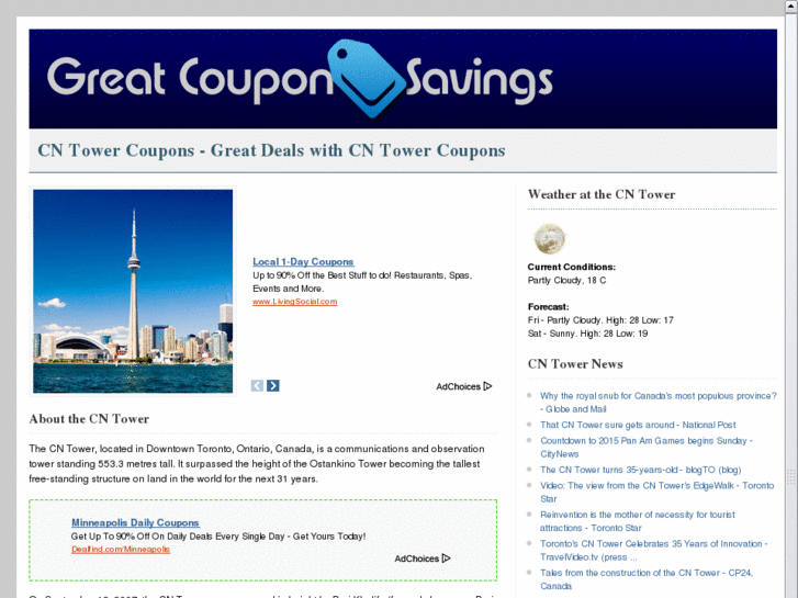 www.cntowercoupons.com