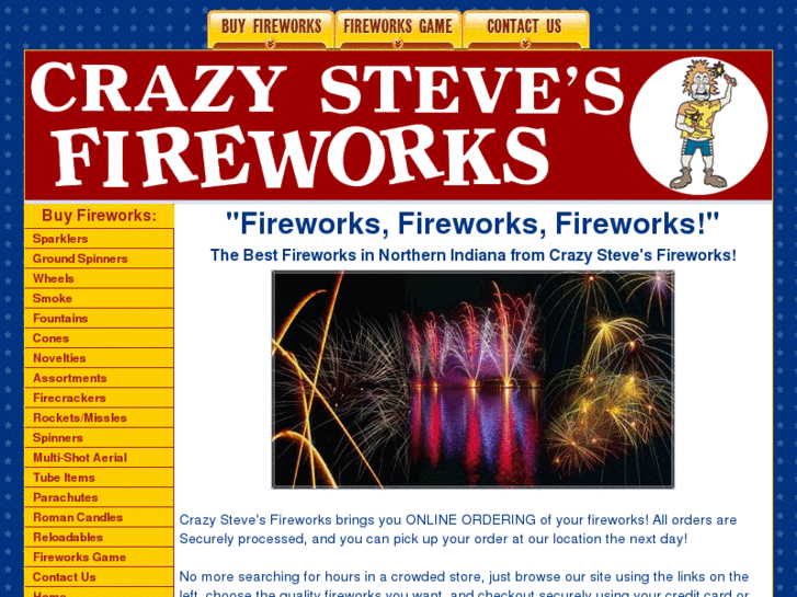 www.crazystevesfireworks.com