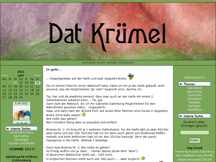 www.dat-kruemel.de